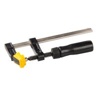 Струбцина столярна F-Type 150х50 мм 1700 Н дерев'яна ручка DIN 5117 (Mastertool, 07-0000)