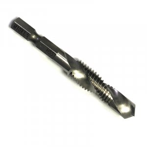 Свердло-мітчик М 10 х 1,5 мм, Р6М5, L=65/35 мм, HEX-1/4" (IS)