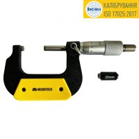 Мікрометр гладкий МК-50 0,01 кл.1 (калібрування ISO 17025) Мікротех®