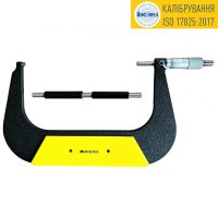 Мікрометр гладкий МК-175 кл.1 (калібрування ISO 17025) Мікротех®