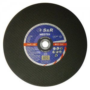 Круг відрізний 350x3,0x25,4 по металу S&R Meister типу A 30 S BF