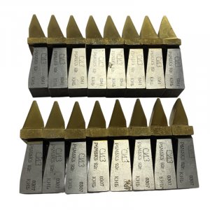 Комплект різців до головки зуборізної 200 мм, 1,8 мм №6, Р6М5К5 16 шт (8 зовнішніх -0304 і 8 внутрішніх -0341) СІЗ