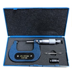 Мікрометр гладкий МК-50 0,01 кл.1(IS)