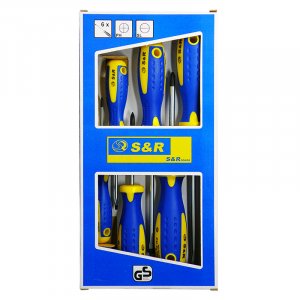 Набір викруток S&R серії S2 6 шт (250681106)