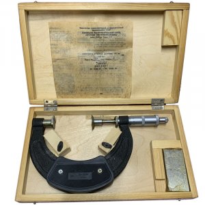 Мікрометр зубомірний тип МЗ 75-100 0,01 кл.2 (Крін, СРСР)