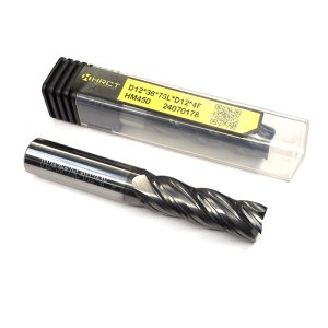 Фреза кінцева твердосплавна HM450 D12*36*75L*D12*4F (Hongrui Tools)