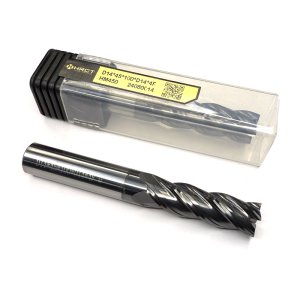 Фреза кінцева твердосплавна HM450 D14*45*100*D14*4F (Hongrui Tools)