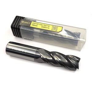 Фреза кінцева твердосплавна HM450 D20*50*100L*D20*4F (Hongrui Tools)