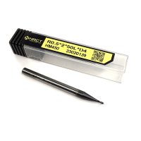 Фреза сферична твердосплавна HM450 R0.5*2*50L*D4 (Hongrui Tools)