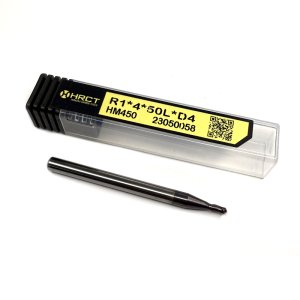 Фреза сферична твердосплавна HM450 R1*4*50L*D4 (Hongrui Tools)
