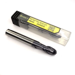 Фреза сферична твердосплавна HM450 R5*20*75L*D10*2T (Hongrui Tools)