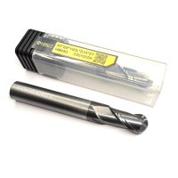 Фреза сферична твердосплавна HM450 R7*28*75L*D14*2T (Hongrui Tools)