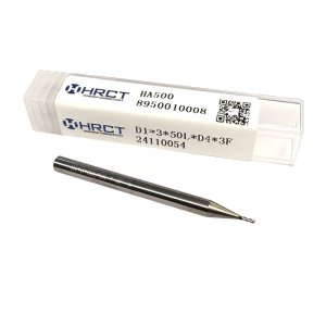 Фреза твердосплавна по алюмінію HA500 D1*3*50L*D4*3F (Hongrui Tools)