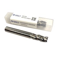 Фреза твердосплавна по алюмінію HA500 D10*25*75L*D10*3F (Hongrui Tools)