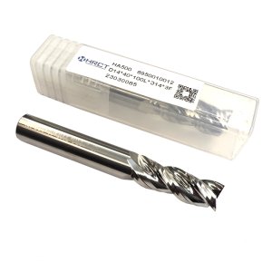Фреза твердосплавна по алюмінію HA500 D14*40*100L*D14*3F (Hongrui Tools)