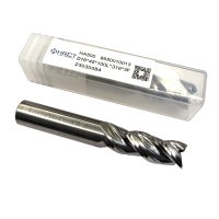 Фреза твердосплавна по алюмінію HA500 D16*45*100L*D16*3F (Hongrui Tools)