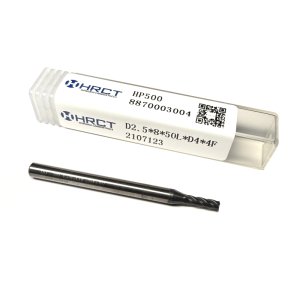 Фреза кінцева твердосплавна HP500 D2.5*8*50L*D4*4F (Hongrui Tools)
