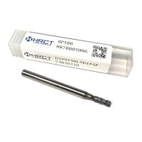Фреза кінцева твердосплавна HP500 D3*9*50L*D4*4F (Hongrui Tools)