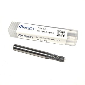 Фреза кінцева твердосплавна HP500 D5*12*50L*D6*4F (Hongrui Tools)