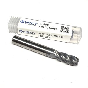 Фреза кінцева твердосплавна HP500 D8*20*60L*D8*4F (Hongrui Tools)