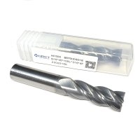 Фреза кінцева твердосплавна HP500 D16*45*100L*D16*4F (Hongrui Tools)