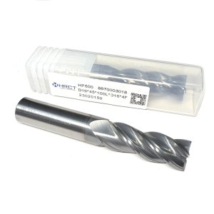 Фреза кінцева твердосплавна HP500 D16*45*100L*D16*4F (Hongrui Tools)