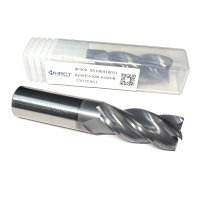 Фреза кінцева твердосплавна HP500 D20*45*100L*D20*4F (Hongrui Tools)