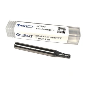 Фреза сферична твердосплавна HP500 R2*8*50L*D6*2T (Hongrui Tools)