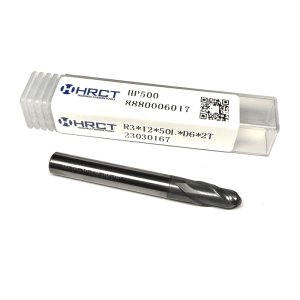 Фреза сферична твердосплавна HP500 R3*12*50L*D6*2T (Hongrui Tools)