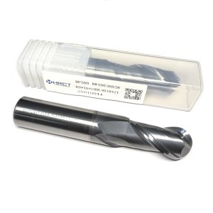 Фреза сферична твердосплавна HP500 R9*36*100L*D18*2T (Hongrui Tools)