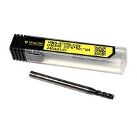 Фреза кінцева твердосплавна по нержавійці HMS D3*9*50L*D4*4F (Hongrui Tools)