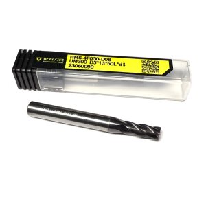 Фреза кінцева твердосплавна по нержавійці HMS D5*13*50L*D6*4F (Hongrui Tools)