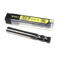 Фреза кінцева твердосплавна по нержавійці HMS D8*20*60L*D8*4F (Hongrui Tools)