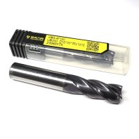 Фреза кінцева твердосплавна по нержавійці HMS D12*30*75L*D12*4F (Hongrui Tools)