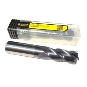 Фреза кінцева твердосплавна по нержавійці HMS D18*45*100L*D18*4F (Hongrui Tools)