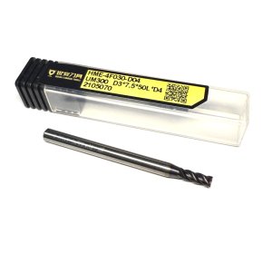 Фреза кінцева твердосплавна HME D3*7.5*50L*D4*4F (Hongrui Tools)