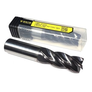 Фреза кінцева твердосплавна HME D20*45*100L*D20*4F (Hongrui Tools)