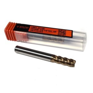 Фреза твердосплавна для загартованої сталі HMH D6*16*50L*D6*4F (Hongrui Tools)