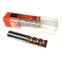 Фреза твердосплавна для загартованої сталі HMH D14*32*75L*D14*4F (Hongrui Tools)