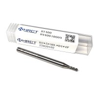 Фреза твердосплавна по титану HT400 D2*5*50L*D4*4F (Hongrui Tools)