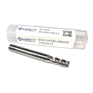 Фреза твердосплавна по титану HT400 D5*13*50L*D6*4F (Hongrui Tools)