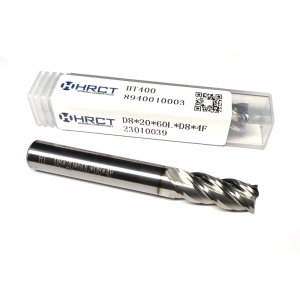 Фреза твердосплавна по титану HT400 D8*20*60L*D8*4F (Hongrui Tools)