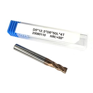 Фреза кінцева твердосплавна D5*12.5*50L*D6*4F (Hongrui Tools)