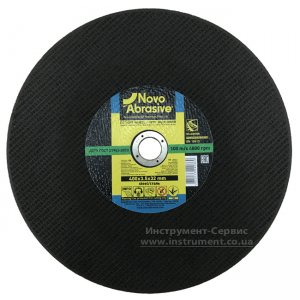 Круг відрізний 400х3,5х32 для рейок (NovoAbrasive)