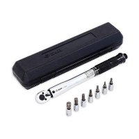 Ключ динамометричний 1/4" 5-25 Nm L272мм + 7 біт (S&R, 465014025)