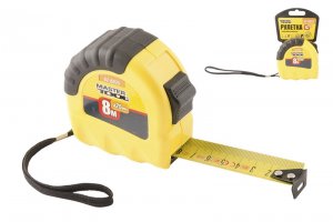Рулетка 8 м х 25мм, Shiftlock, нейлонове покриття (Mastertool, 62-8025)