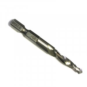 Свердло-мітчик М 6 х 1,0 мм, Р6М5, L=69/26 мм, HEX-1/4" (IS)