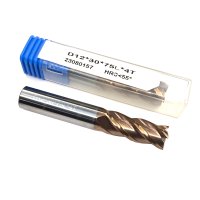 Фреза кінцева твердосплавна D12*30*75L*D12*4F (Hongrui Tools)