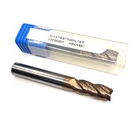 Фреза кінцева твердосплавна D14*35*100L*4F (Hongrui Tools)