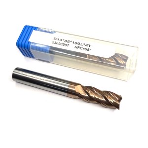 Фреза концевая твердосплавная D16*45*100L*4F (Hongrui Tools)